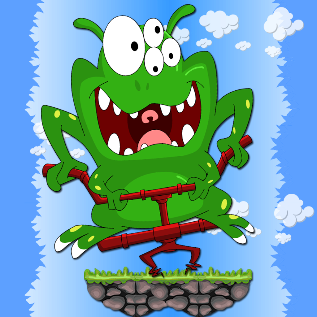 Cute Monster PogoStick Space Jump Pro by FLOWMOTION ENTERTAINMENT TOP